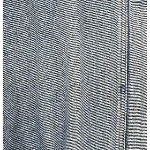 Vintage Denim & Co Jeanswear Jean Jacket Field Chore Drawstring Waist M 90s Read - Picture 14 of 15